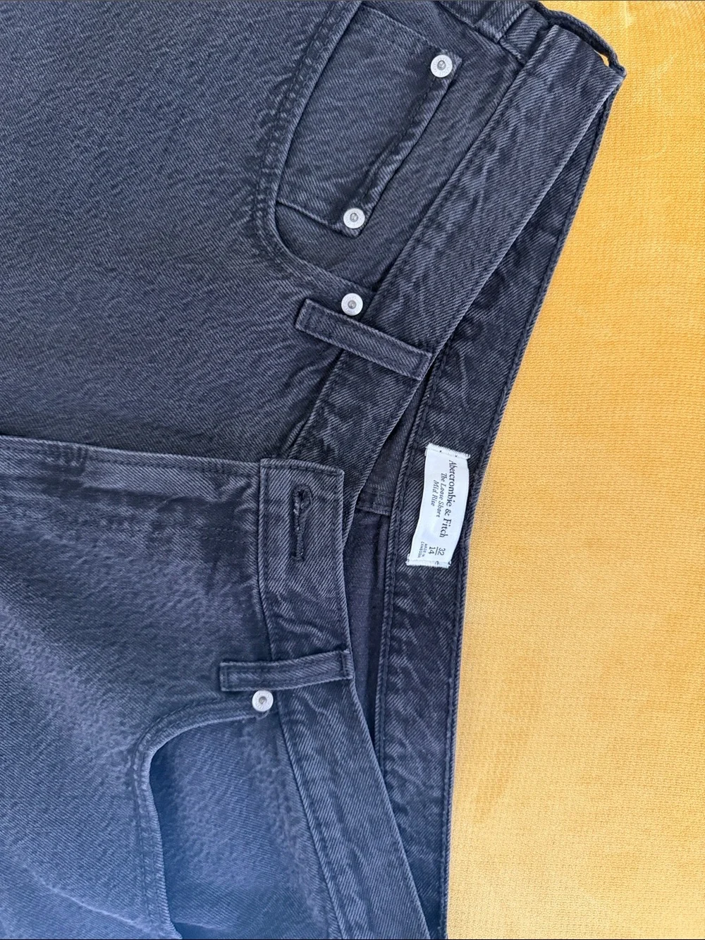 AberCrombie & FitchBlack Denim Shorts